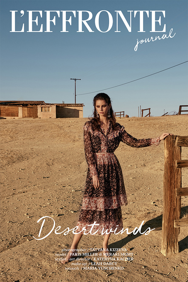 Desert Winds for L'EFFRONTE Journal