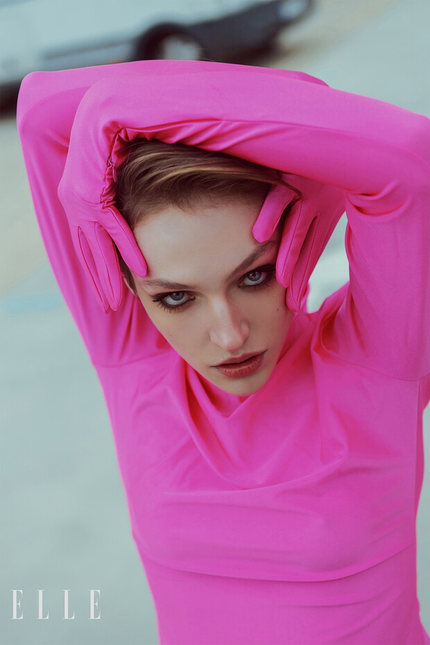 Ode to bright accents for ELLE Ukraine