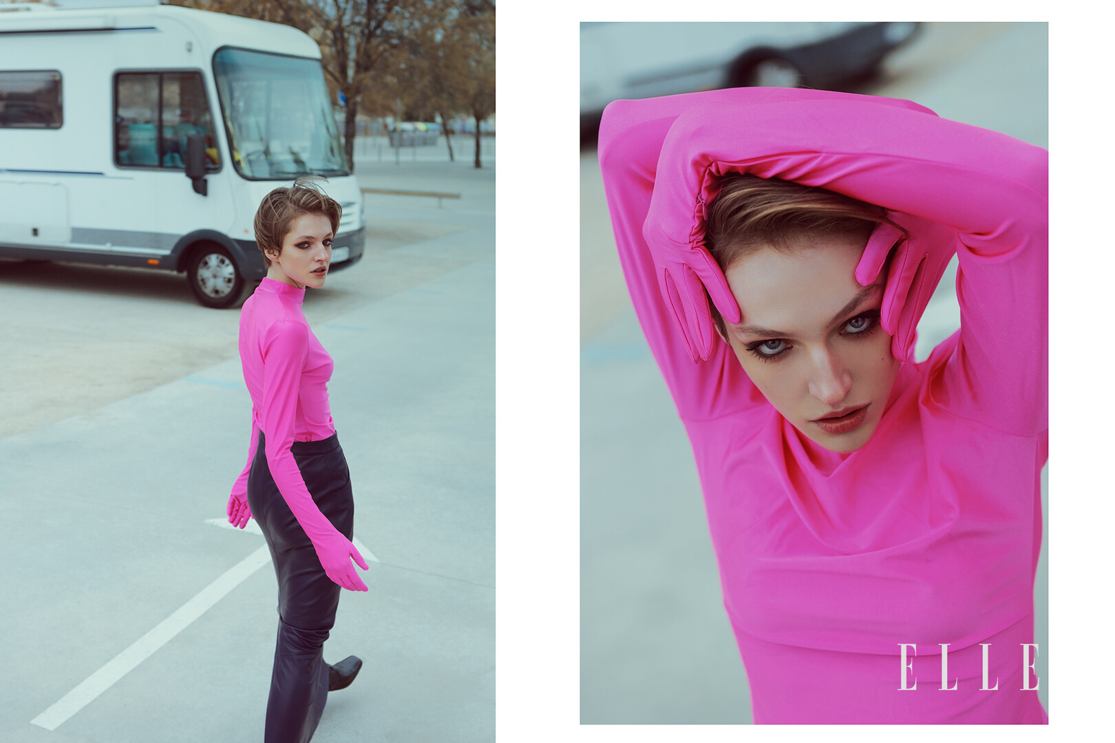 Ode to bright accents for ELLE Ukraine