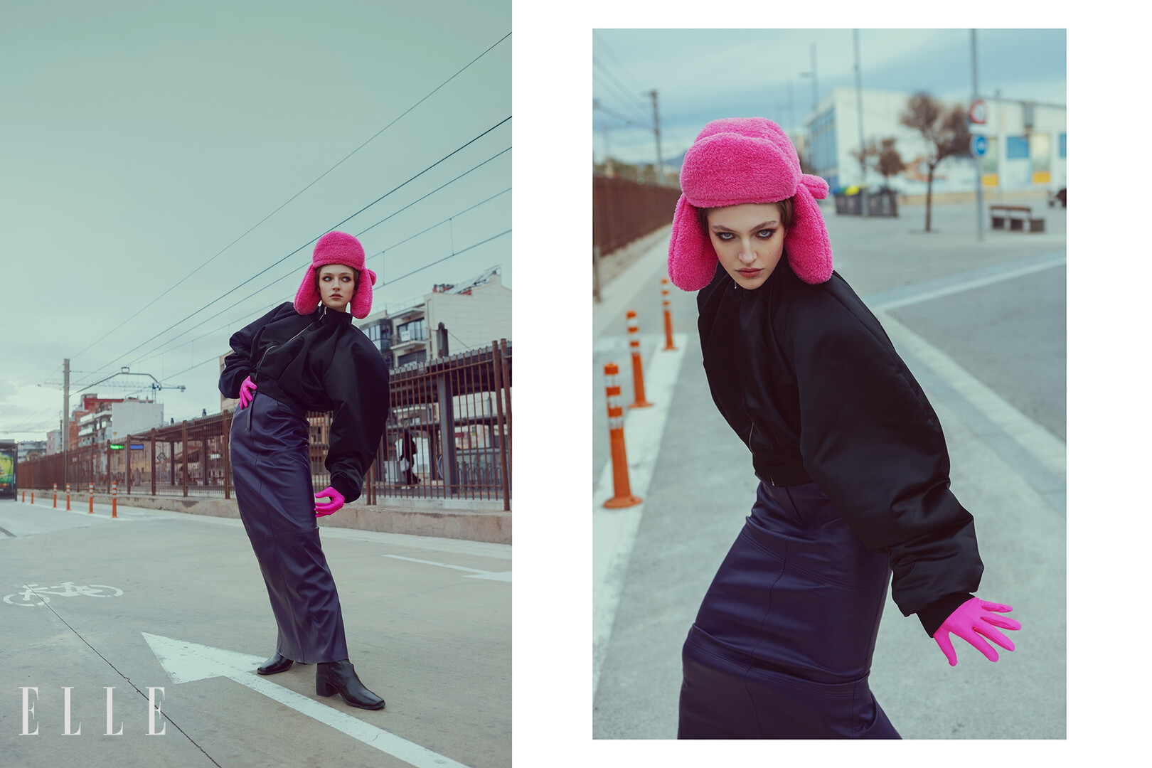 Ode to bright accents for ELLE Ukraine