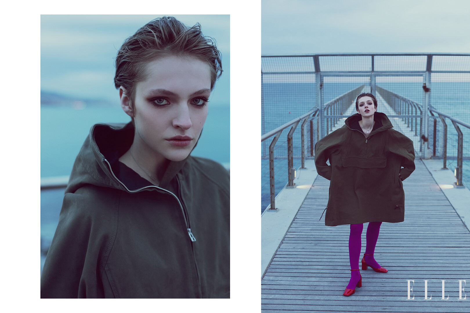 Ode to bright accents for ELLE Ukraine